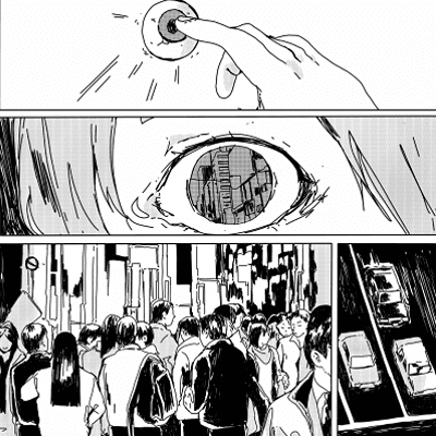 VISITORS manga page 10
