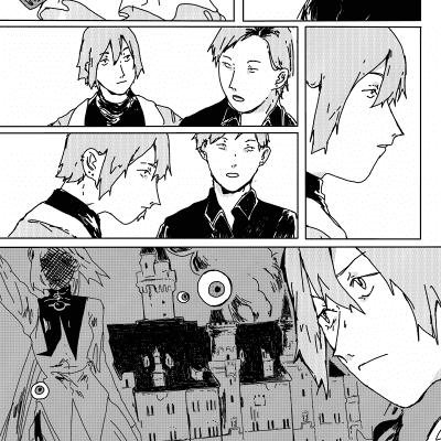 VISITORS manga page 14