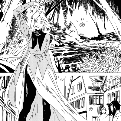 VISITORS manga page 5
